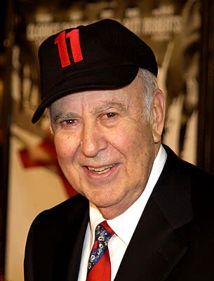 Carl Reiner at the Westwood premiere of Warner Brothers' Ocean's Eleven