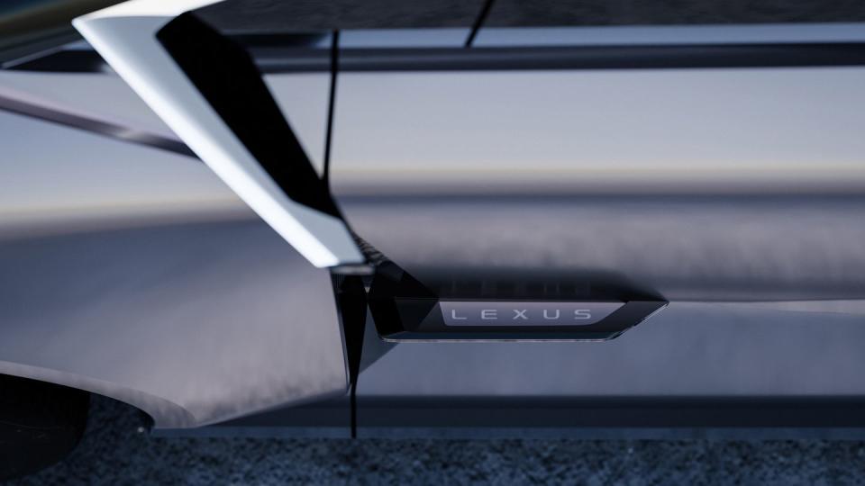 2026 lexus lfzc electric sedan concept