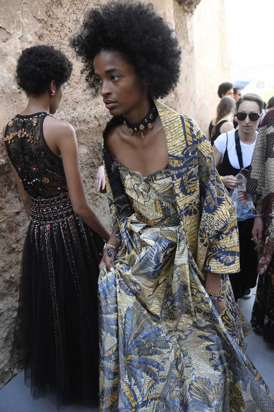 Backstage at Dior Cruise 2020 - Credit: Giovanni Giannoni/WWD