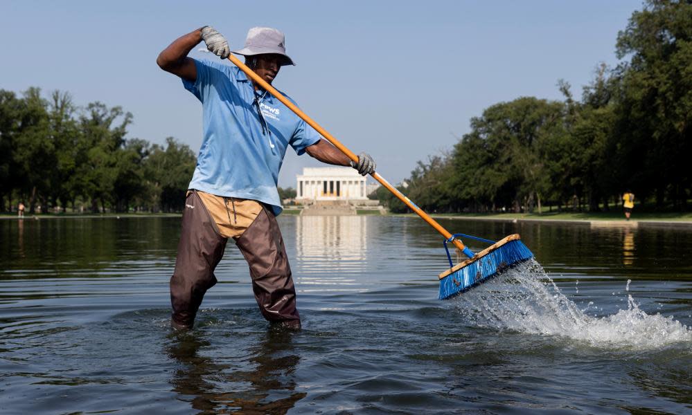 <span>Photograph: Michael Reynolds/EPA</span>