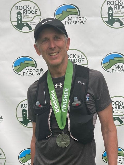 Poughkeepsie resident David Fernekes transferred his hiking to running 16 years ago and hasn't looked back.