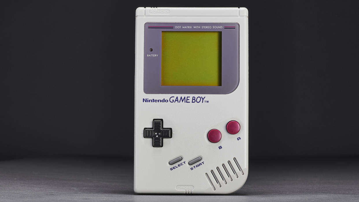  Photograph of the original Game Boy taken by Future Plc. 