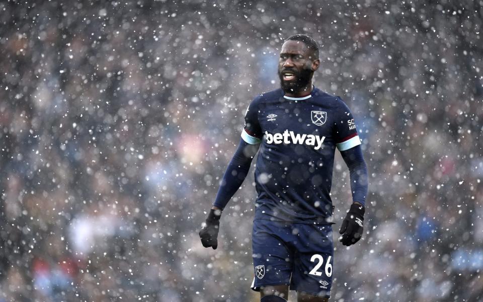 Snow business like snow business West Ham United's Arthur Masuaku - Reuters