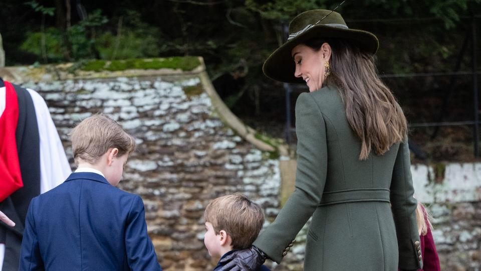 royals walking to church 