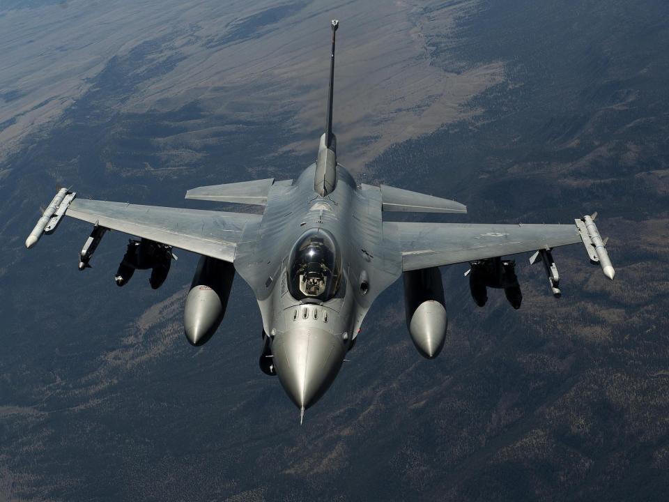 Take a look at the 63 million F16 fighter jet the West has pledged to