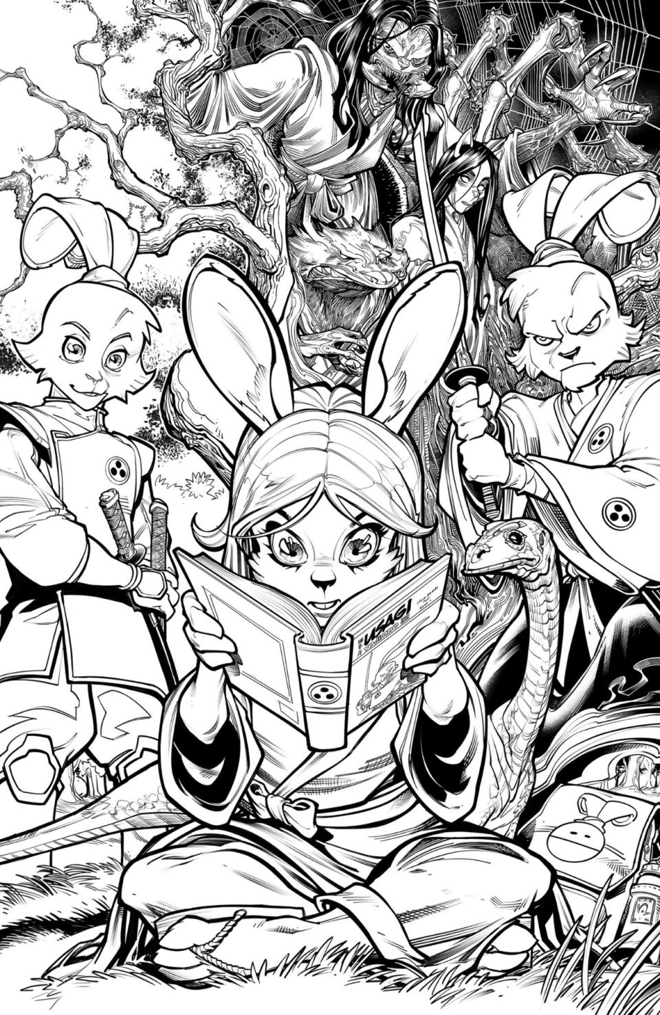 Space Usagi: Yokai Hunter #1 cover art