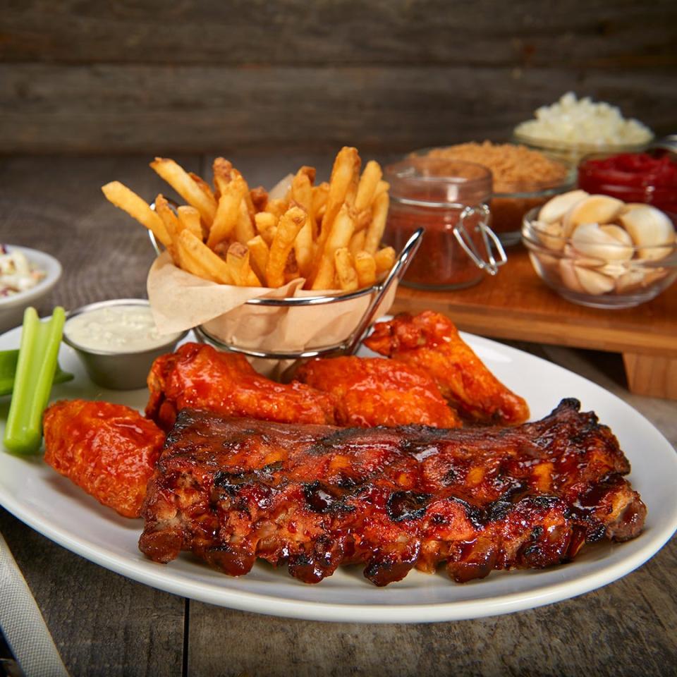 Duffy's ribs and wings combination is a pretty nice way of telling dad how much you care.