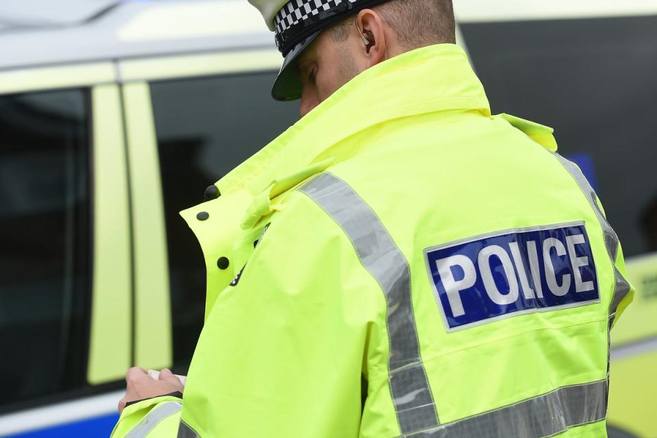 Stock image of a police officer  (PA Archive)