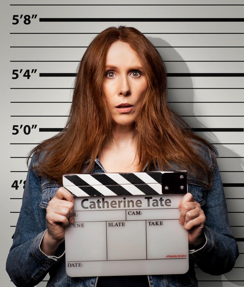 Tate in her canned 2022 Netflix series, Hard Cell (Netflix)