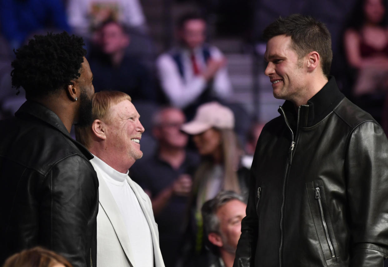 Mark Davis and Tom Brady