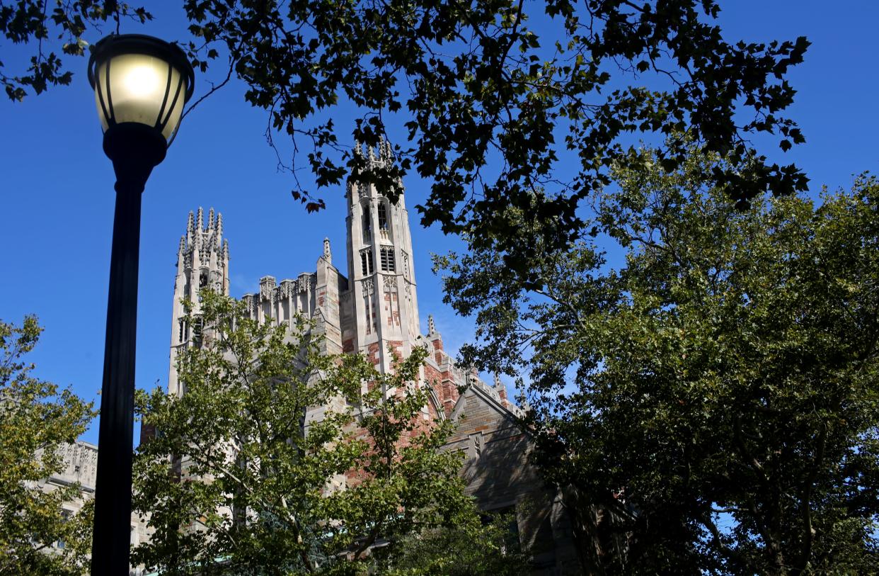 <p>Yale lecturer sues after being fired over tweets about Trump psychosis</p> (Photo by Yana Paskova/Getty Images)