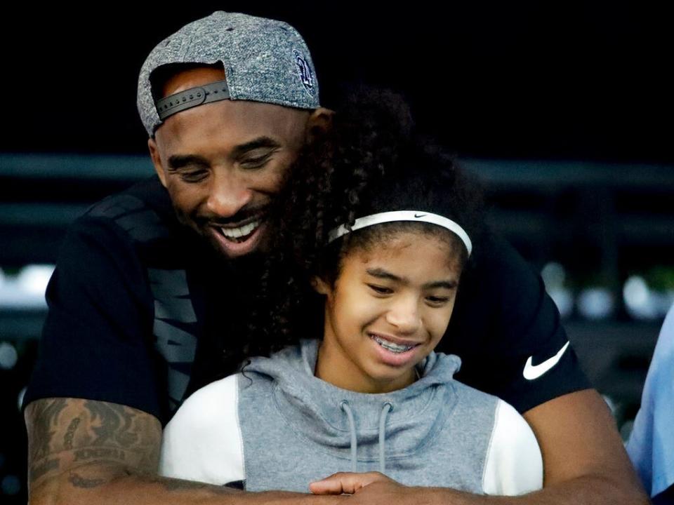 kobe and Gianna Bryant