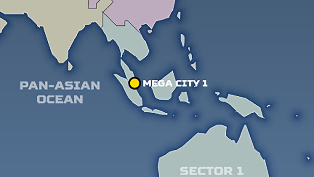 Singapore is Mega City 1 in the Helldivers universe (Photo: Arrowhead Game Studios)