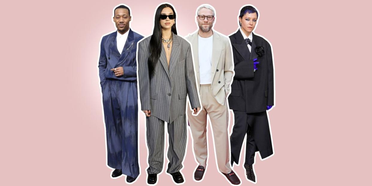 baggy suits trend