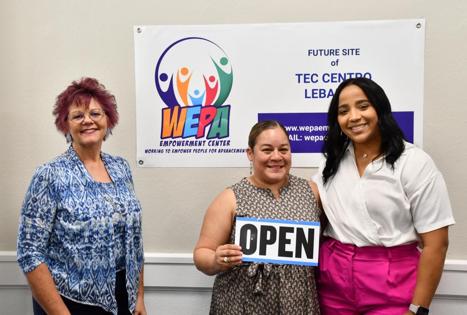 The WEPA Empowerment Center had a soft opening for Tec Centro Lebanon at it's 9th St. location Monday. "We are looking to empower all people," she said. "Anybody who is looking to advance, who wants a better job, to be employed or on a new and different career path, that's what we are here to do."