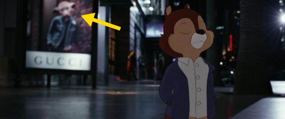 cameo chip y dale al rescate dobby