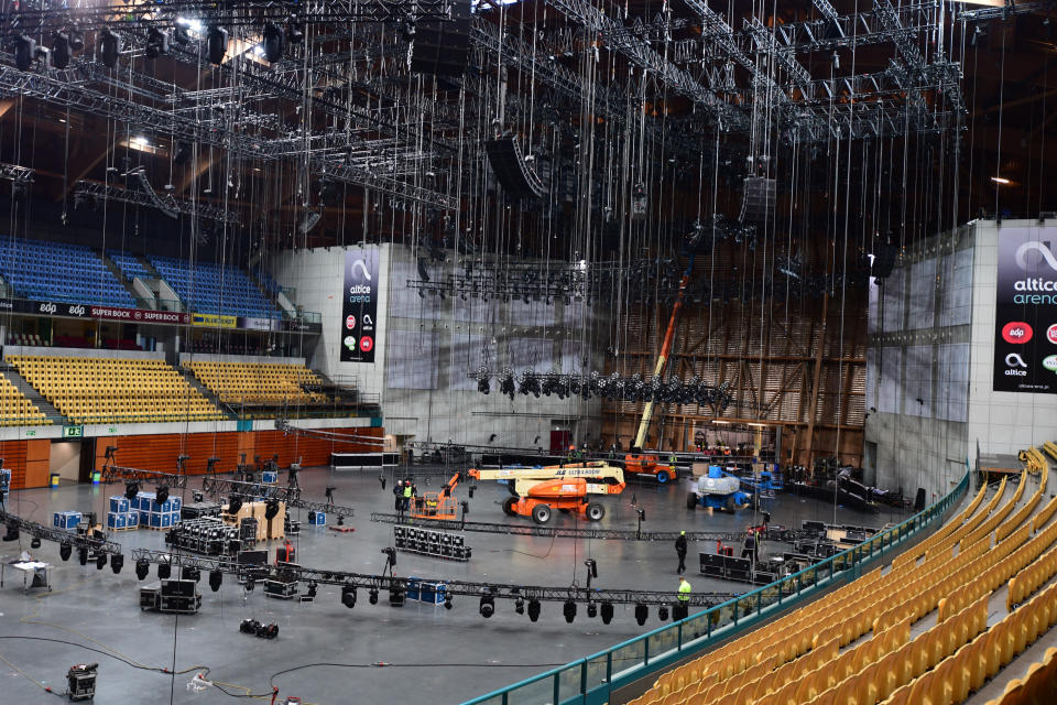 Der Song Contest wird in der Altice Arena in Lissabon ausgetragen. (Bild: Ola Melzig/EBU)