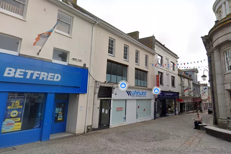 The assault took place in the early hours of this morning in Market Place, Penzance