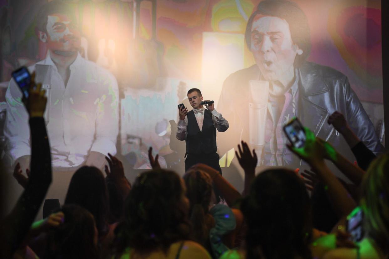 Scenes from Oliver Springs High School's prom held at the Capitol Theatre in Maryville, Tenn., Saturday, April 27, 2024.