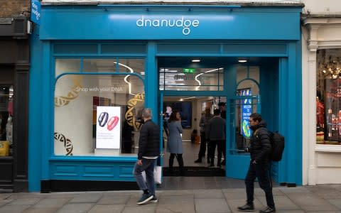 The new dnanudge shop in Covent Garden, London - Credit: Rii Schroer/Rii Schroer