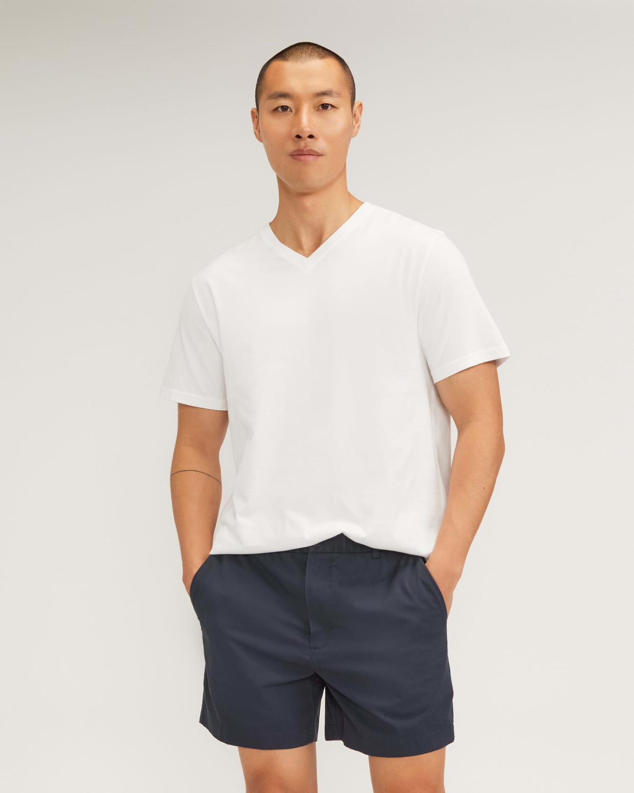 <p><a href="https://go.redirectingat.com?id=74968X1596630&url=https%3A%2F%2Fwww.everlane.com%2Fproducts%2Fmens-essential-organic-v-tee-uniform-white&sref=https%3A%2F%2Fwww.menshealth.com%2Fstyle%2Fg42217547%2Fbest-v-neck-t-shirts-men%2F" rel="nofollow noopener" target="_blank" data-ylk="slk:Shop Now;elm:context_link;itc:0;sec:content-canvas" class="link rapid-noclick-resp">Shop Now</a></p><p>The Essential Organic V-Neck Tee</p><p>everlane.com</p><p>$30.00</p>