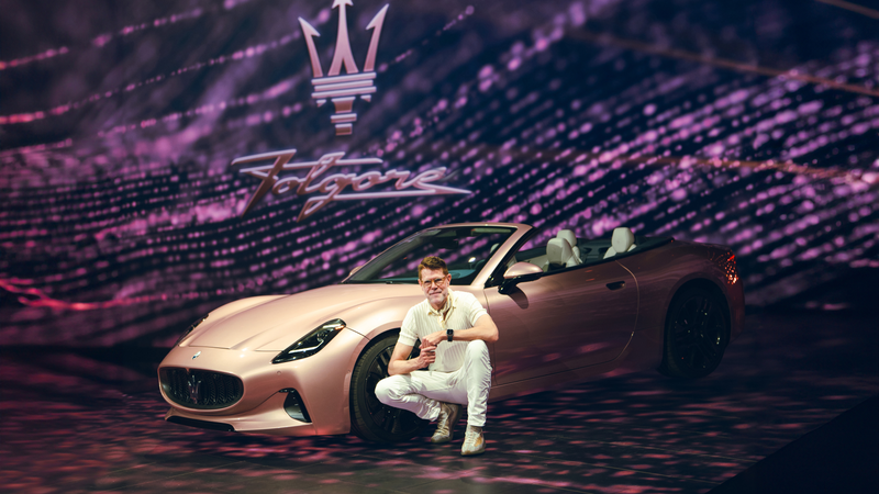Klaus Busse is head of design at Maserati. - Photo: Maserati
