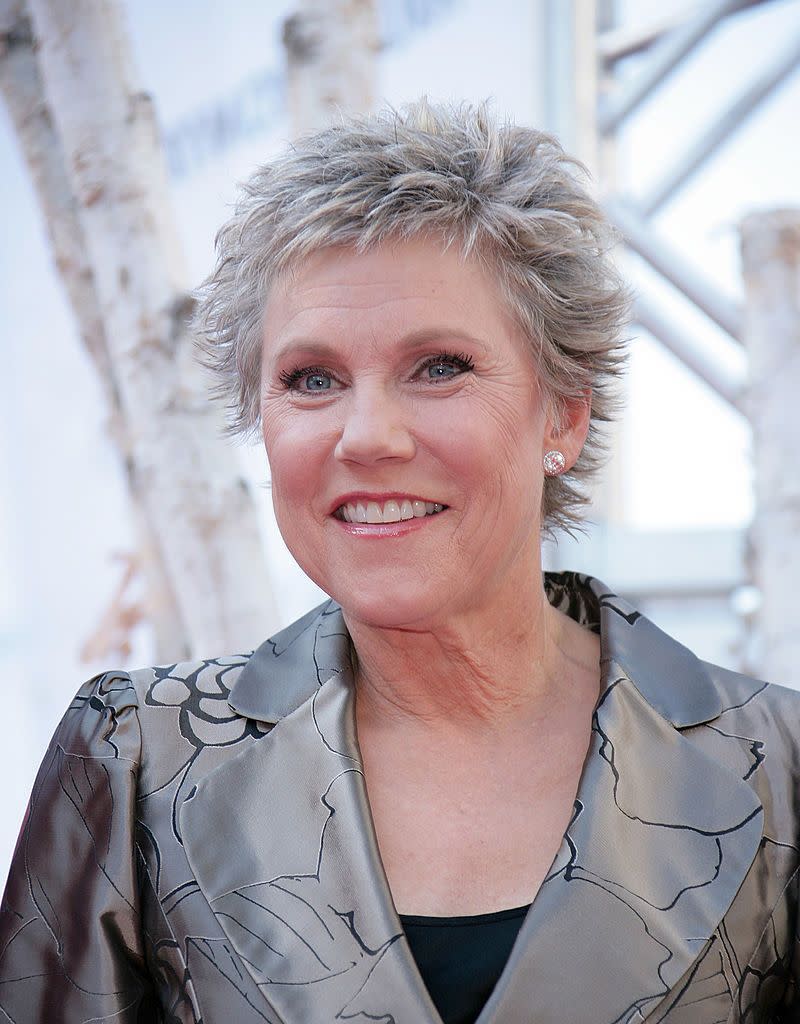 gray color hair ideas anne murray