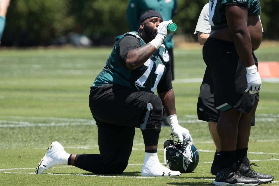 Jason Peters could return in a must-win game for the Super Bowl champion Eagles