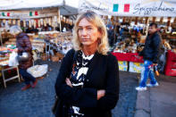 Civil judge Concetta Potito poses during an interview with Reuters in Rome, Italy November 16, 2016. REUTERS/Tony Gentile