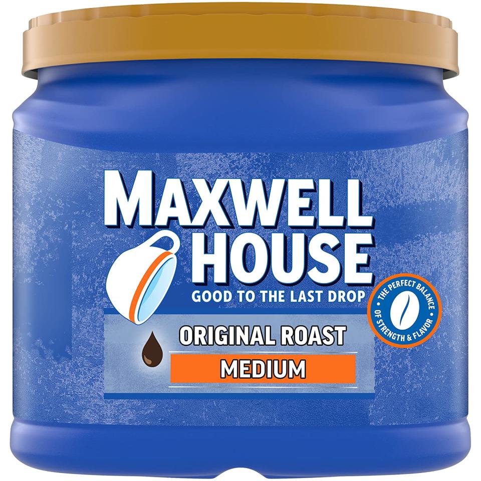 best coffee grounds maxwell house