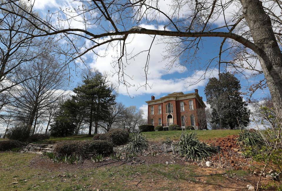 The Riverview at Hobson Grove Historic House Museum in Bowling Green, Ky. on Mar. 19, 2023.  It was the home of Atwood Gaines Hobson and Julia VanMeter Hobson in 1872.