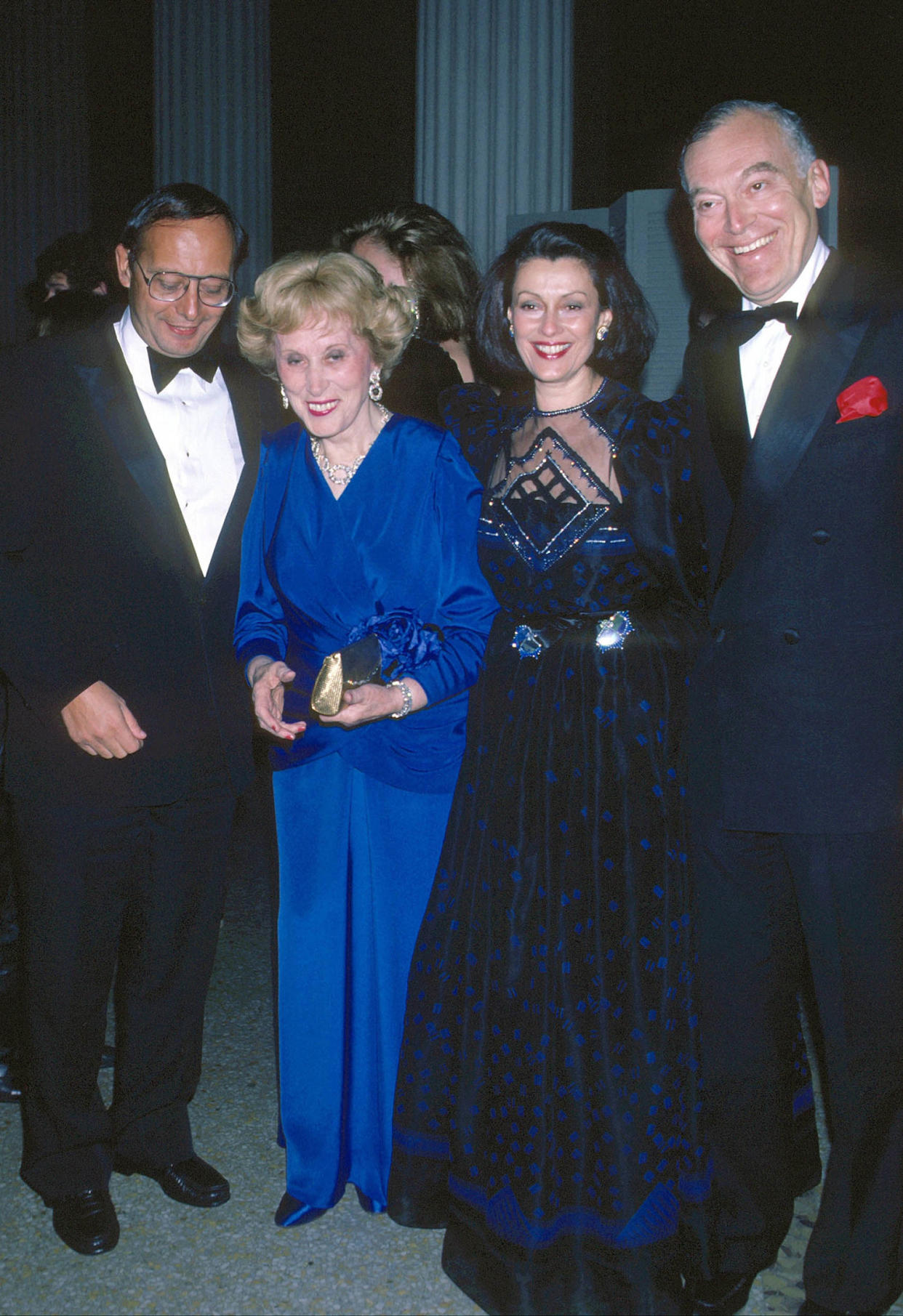 Estee Lauder and family (Images Press / Getty Images)