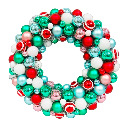 Shatterproof Ornament Wreath. (Photo: Target)