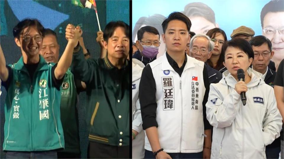 台中第六選區新生代對決　賴蕭配+蔡總統六度輔選江肇國