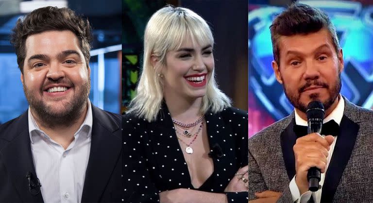 Darío Barassi, Lali Espósito y Marcelo Tinelli, los protagonistas de la televisión del jueves