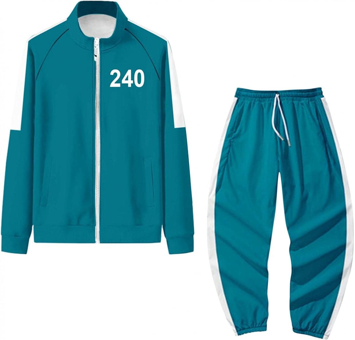 Squid game tracksuit, halloween costumes for men