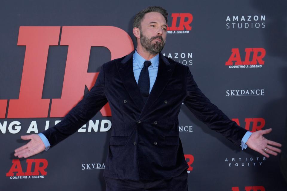 Ben Affleck at the world premiere of "AIR."