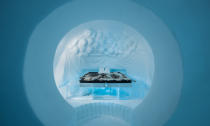 <p>Una propuesta para los amantes del arte y del frío. Sus originales diseños están todos realizados con hielo. <em>/ Foto: www.icehotel.com</em> </p>