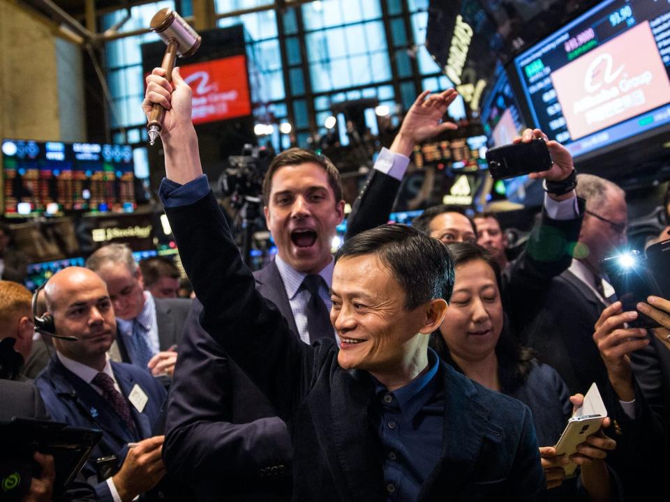 alibaba jack ma NYSE