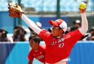 Softball - Women - Opening Round - Australia v Japan