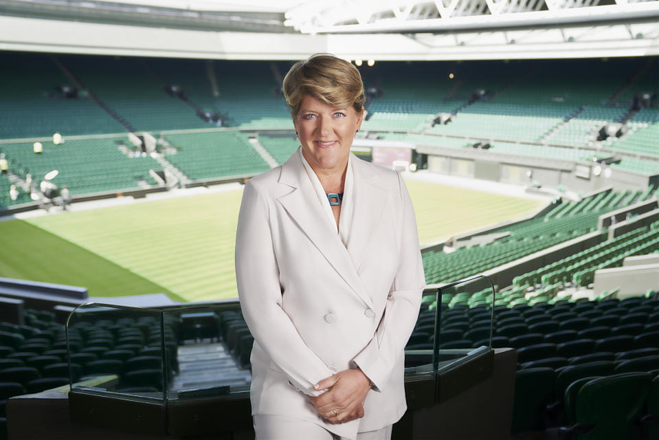 Clare Balding is hosting Wimbledon on the BBC. (BBC)