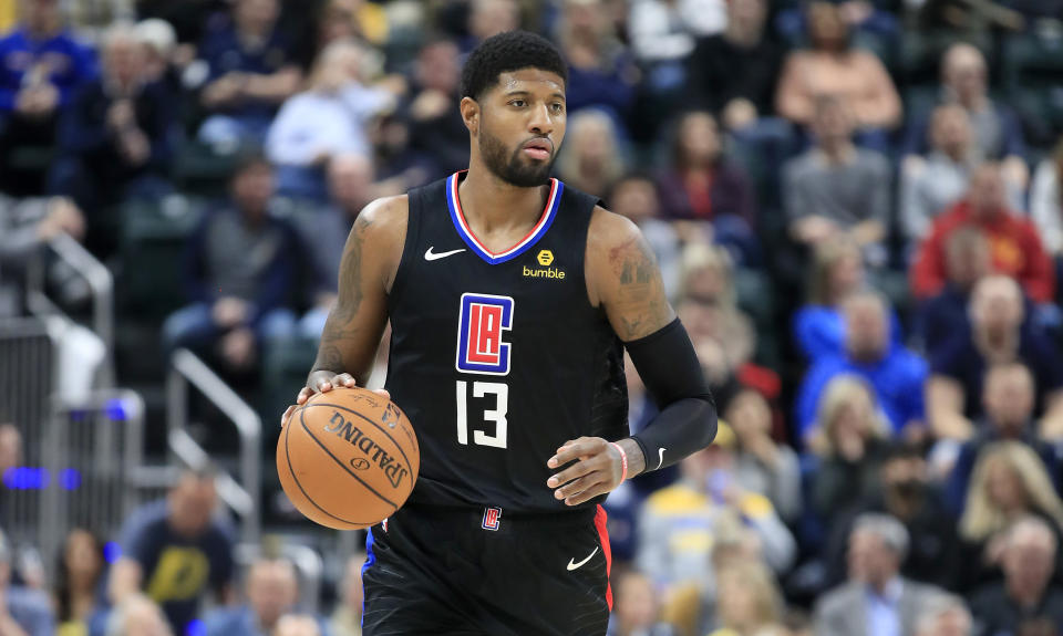 Paul George heard plenty of boos in his first return to Indiana with the Clippers. (Andy Lyons/Getty Images)