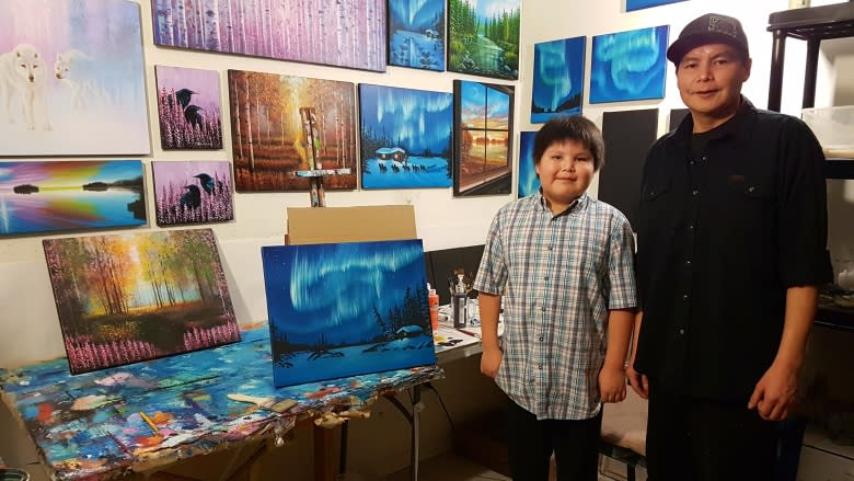 Alongside his father, 10-year-old artist tapped to help create Tlicho animation