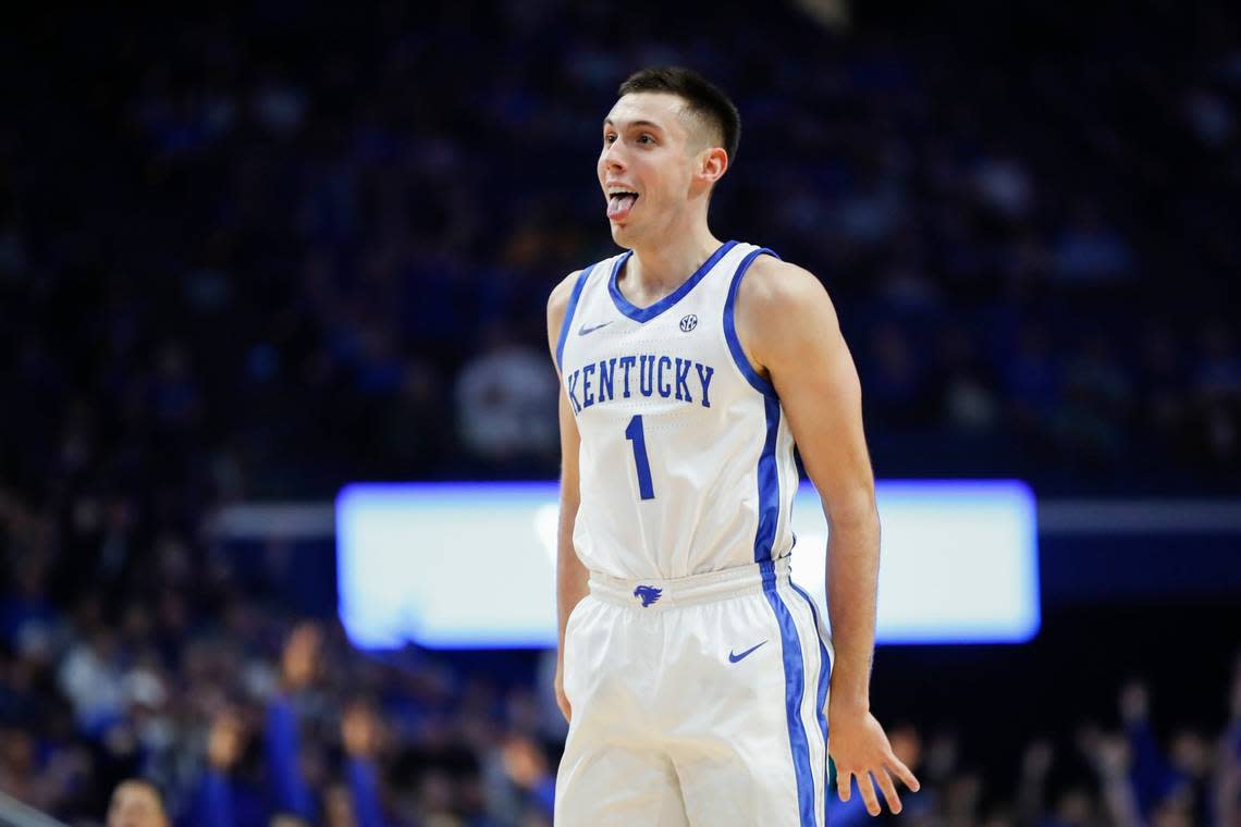 Kentucky guard CJ Fredrick is making 50 percent of his field-goal attempts (18 of 36) and 40 percent of his three-point tries (10 of 25).