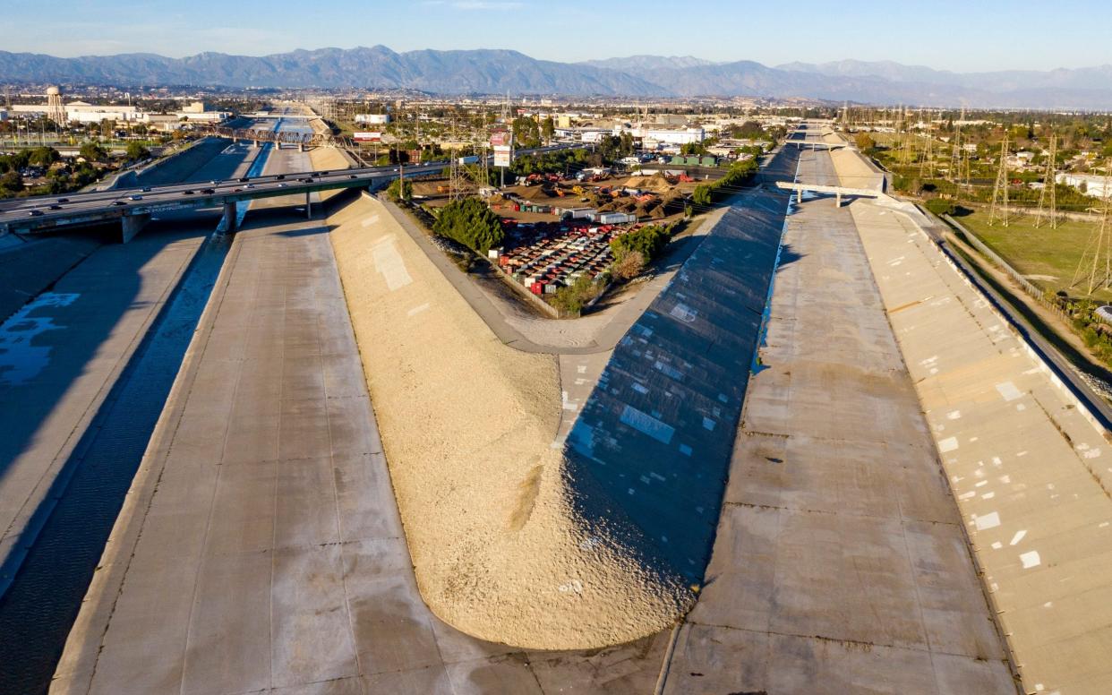 The famous river bed hosted iconic Hollywood films like Terminator