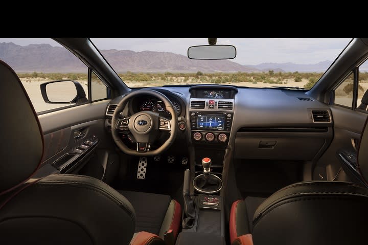 2018 Subaru WRX STI interior photo