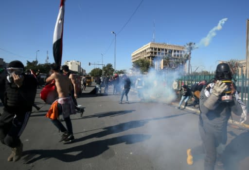 Iraqis have been protesting since early October against a government deemed corrupt and incompetant