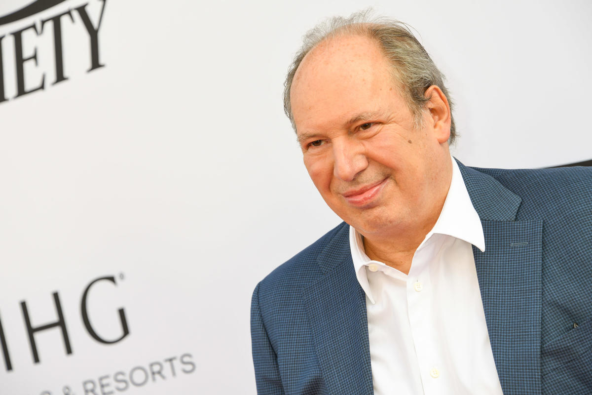 Dune composer Hans Zimmer celebrated his Oscar win in his bathrobe