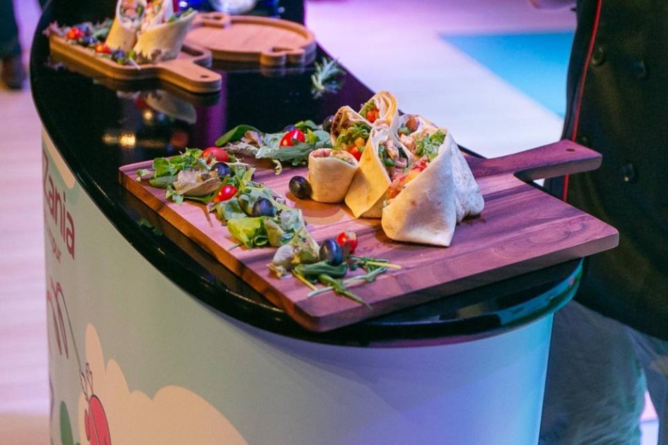 A shot of Choy’s healthy wraps, made during her live cooking demonstration at KidZania Kuala Lumpur. In her view, parents can encourage their children to eat healthy foods by tapping into their curiosity. —  Picture by Devan Manuel