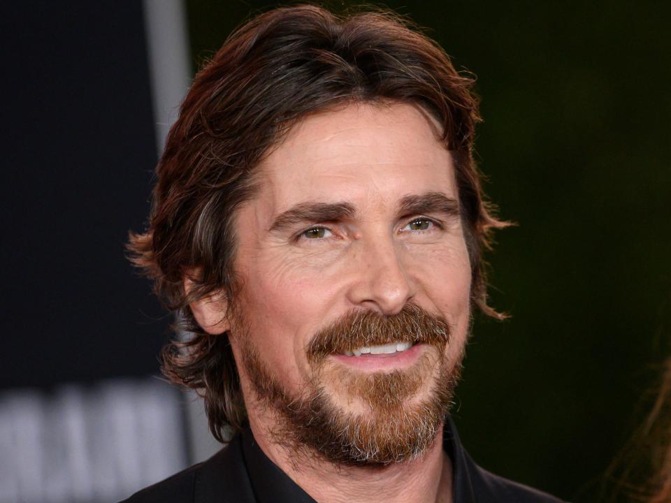 British actor Christian Bale arrives for the premiere of 20th Century Fox&#39;s 